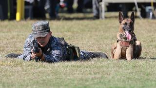 射撃姿勢に合わせた姿勢変化③
